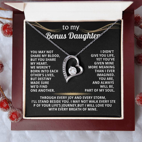 To My Bonus Daughter, Destiny made sure we’d find one another