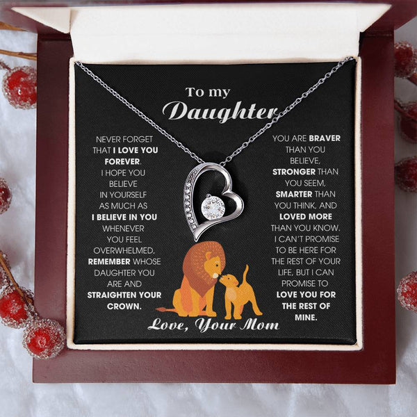 [ Few left only ] To My Daughter From Mom, Never Forget That I Love You Forever (Forever Love)