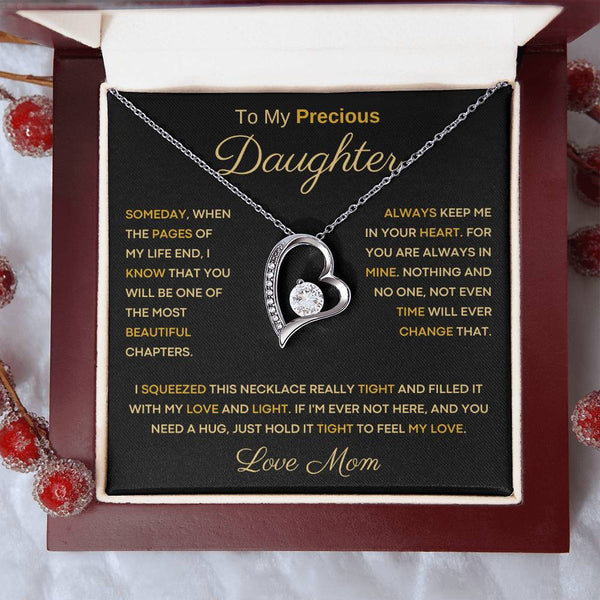 To My Precious Daughter From Mom - The Most Beautiful Chapters - Forever Love