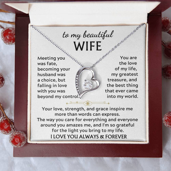 To My Beautiful Wife - my greatest treasure [Only a few left]