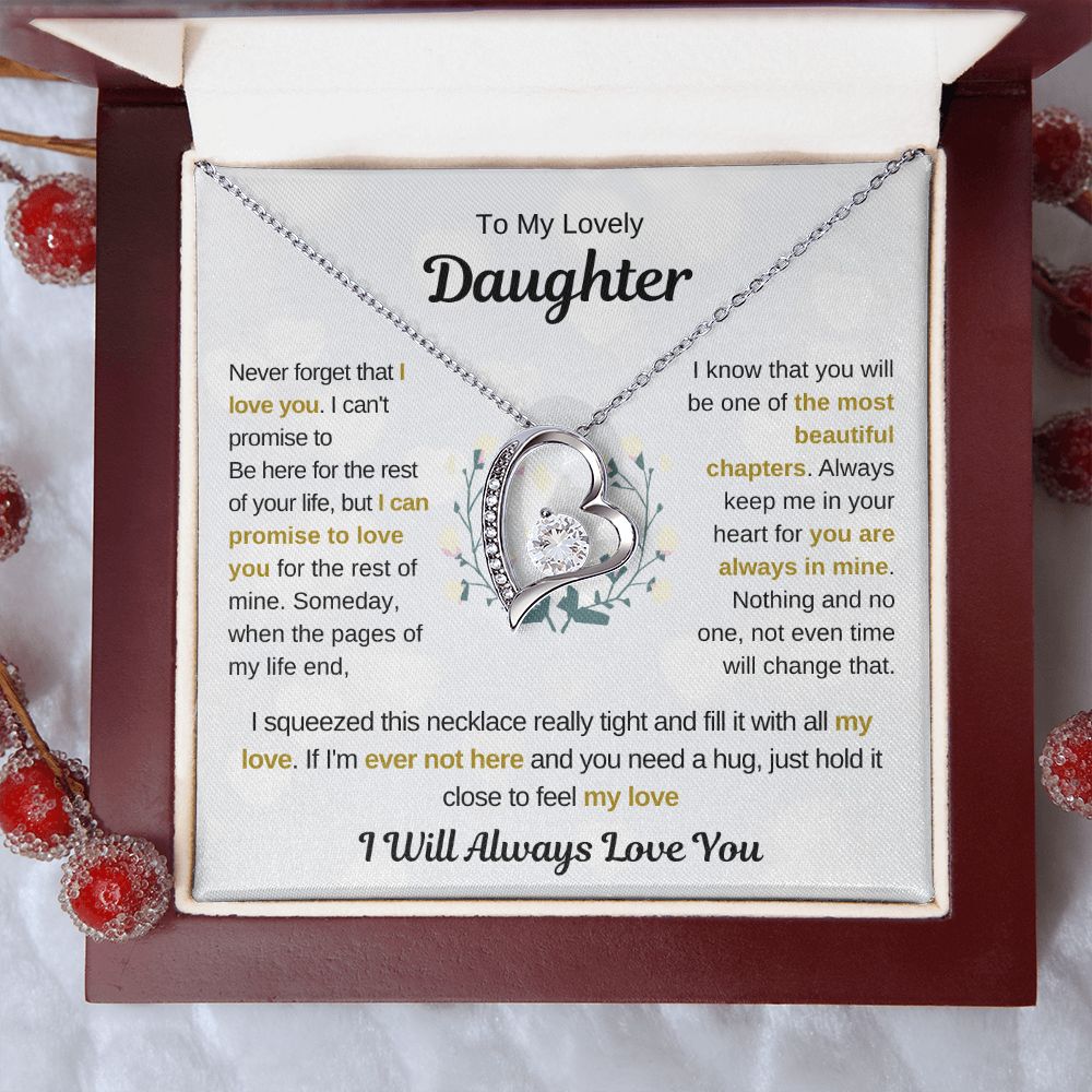 [ALMOST SOLD OUT] To My Lovely Daughter, I Will Always Love You