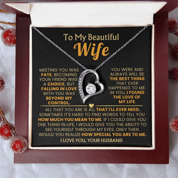 (Almost Gone) TO MY WIFE - Hard to find words to tell you how much you mean to me