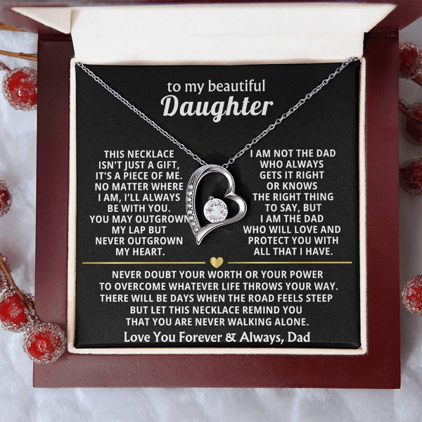 To My Beautiful Daughter - You may outgrown my lap but never outgrown my heart
