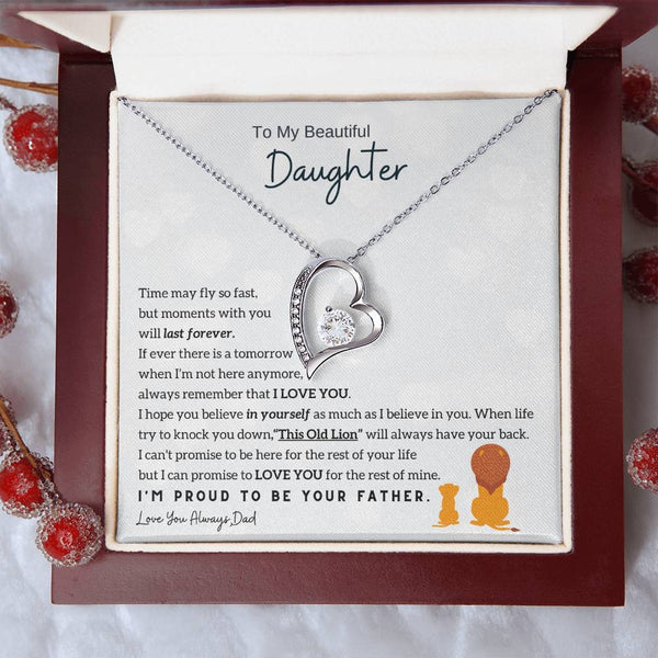To My Beautiful Daughter, Moments With You Will Last Forever