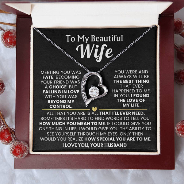 TO MY WIFE - Hard to find words to tell you how much you mean to me ( Forever Love )