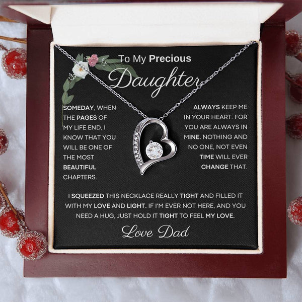 To My Precious Daughter from Dad -  You Will Be One Of The Most Beautiful Chapters