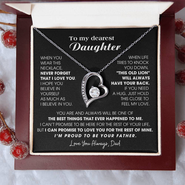 [Almost Sold Out] To My Dearest Daughter , If you need a hug, just hold this close to feel my love