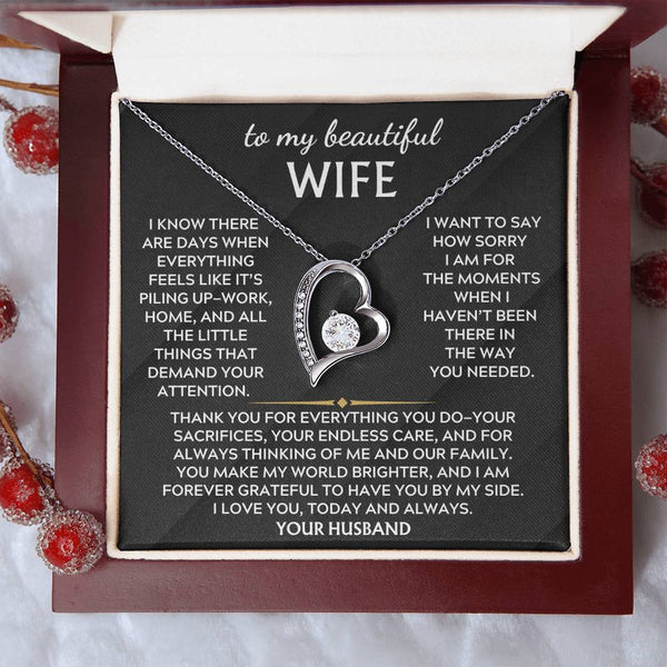 To My Beautiful Wife, Thank you for everything you do ( Forever Love )