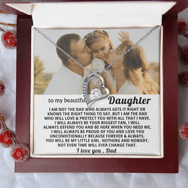 To My Beautiful Daughter,I will always be your biggest fan - my little girl - Personalized