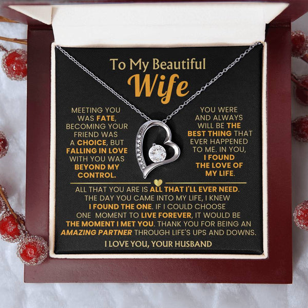 [Almost Sold Out] TO MY BEAUTIFUL WIFE - I knew I found the one