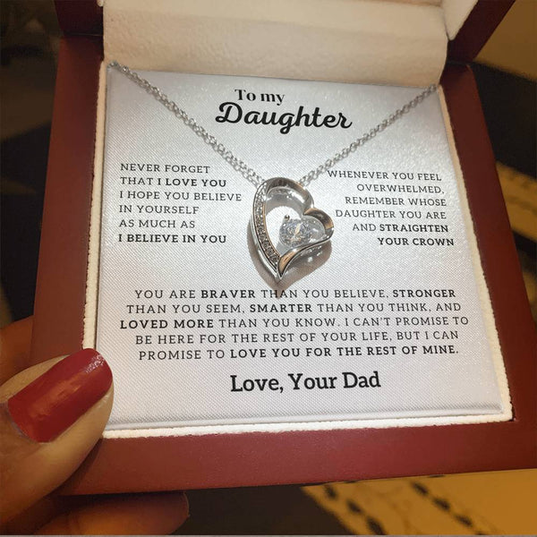 To My Daughter, Never Forget That I Love You