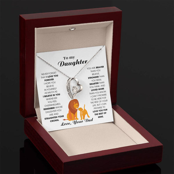 (Almost Sold Out) To My Daughter, Never Forget That I Love You Forever