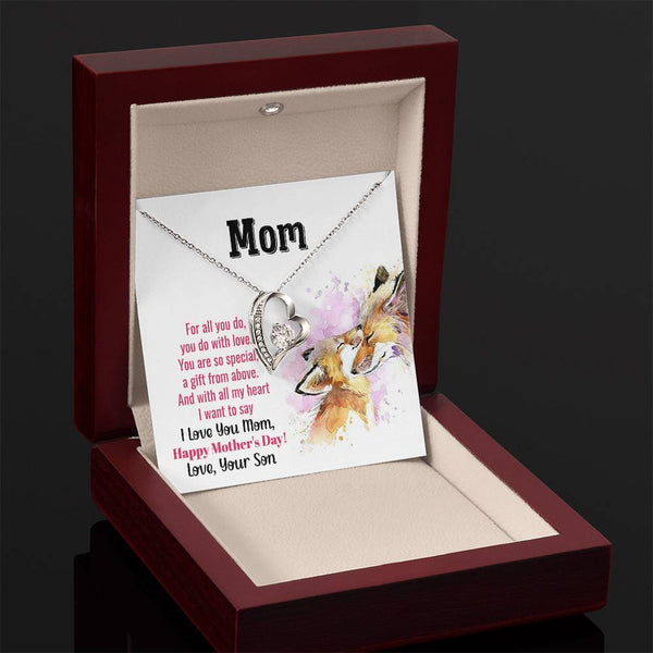 To My Mom - You Are So Special (Only a Few Left) - Forever Love Necklace