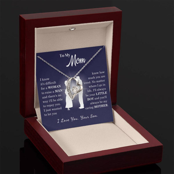[Almost Sold Out] To My Mom - Loved Mother - Forever Love Necklace