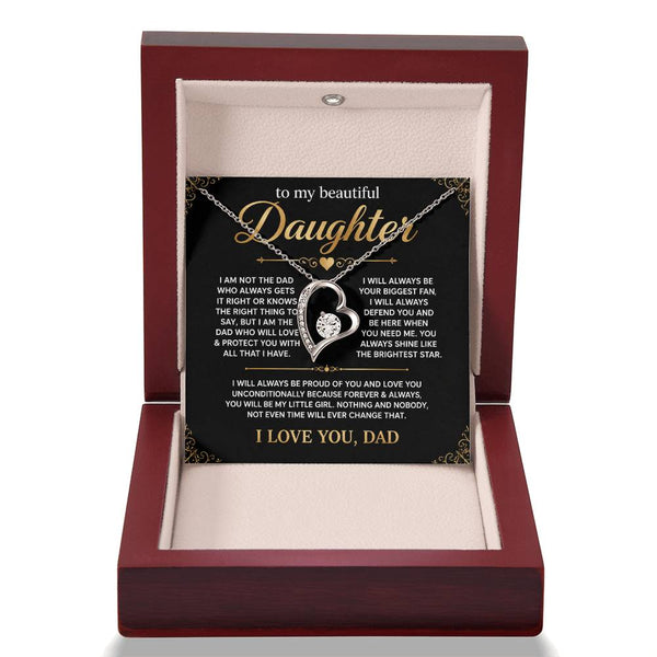 To My Beautiful Daughter,I will always be your biggest fan - my little girl