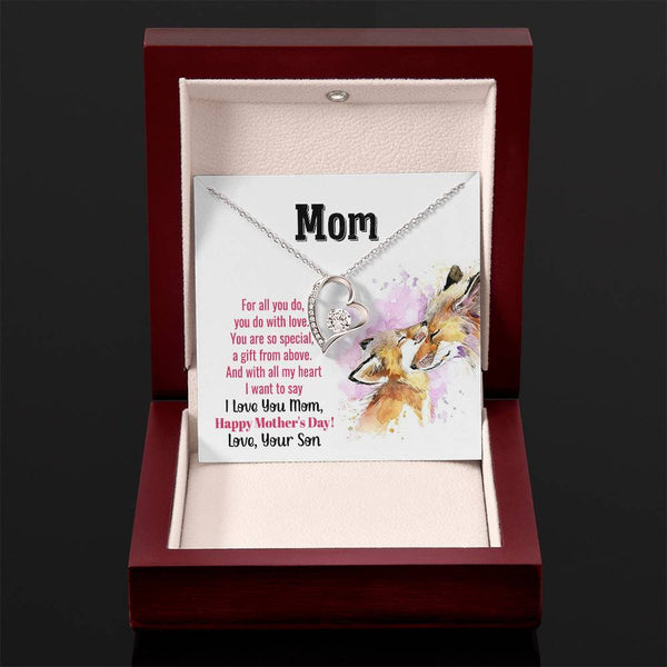 To My Mom - You Are So Special (Only a Few Left) - Forever Love Necklace