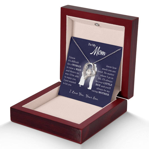 [Almost Sold Out] To My Mom - Loved Mother - Forever Love Necklace
