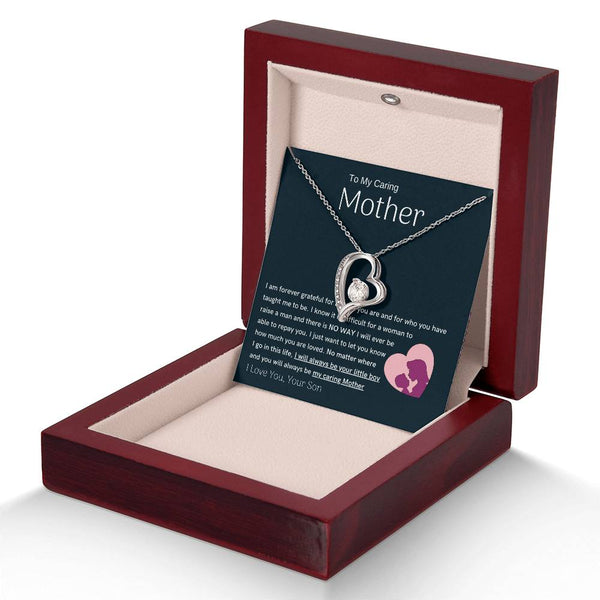 To My Loving Mother - You are my sunshine, I will always be your little boy (Only a Few Left) - Forever Love Necklace