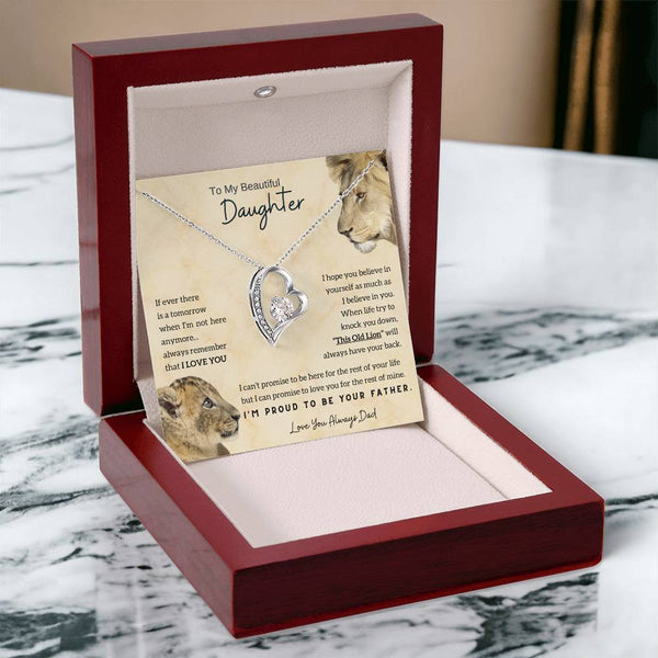 To My Beautiful Daughter - This Old Lion will always have your back [Only a few left]