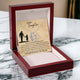 [Almost Sold Out]  To My Daughter - Hold this necklace close to feel my love
