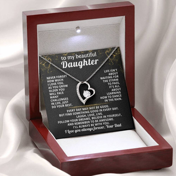 TO MY BEAUTIFUL DAUGHTER, Follow your dreams, believe in yourself, and remember to be awesome