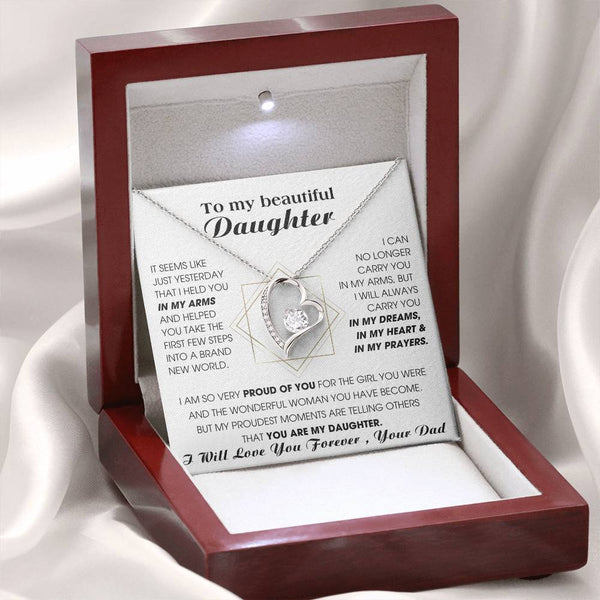 [Few left only] To My Beautiful Daughter, I will always carry you in my DREAMS, in my HEART & in my PRAYERS [Forever Love ]