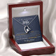 To My Gorgeous Wife - You are Everything, Yes Everything, to me - Forever Love Necklace