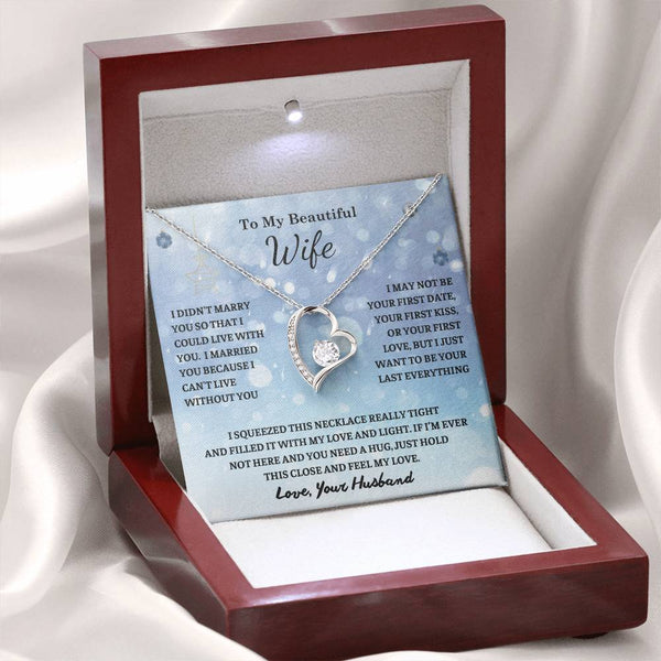 Christmas Gift For Her , To My Wife , Anniversary Gift , Gifts for women , Necklace
