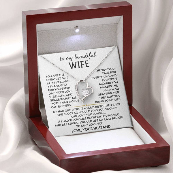 To My Beautiful Wife -  I'm so grateful for the light you bring to my life (Almost Gone)