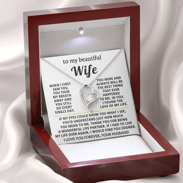 TO MY BEAUTIFUL WIFE - You took my breath away