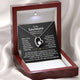 To My Soulmate, My dreams came true the day I met you  - Forever Love Necklace