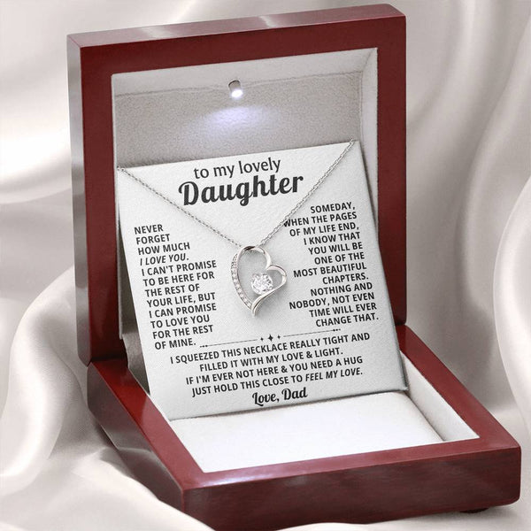 TO MY LOVELY DAUGHTER, NEVER FORGET HOW MUCH I LOVE YOU  (Almost Gone)