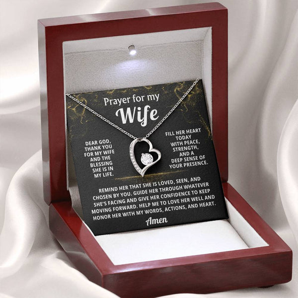 Prayer for my wife - Fill her heart today with peace