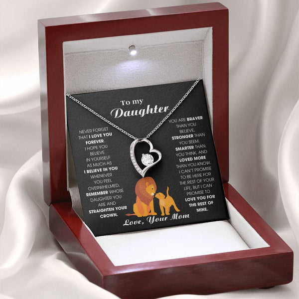 [ Few left only ] To My Daughter From Mom, Never Forget That I Love You Forever (Forever Love)