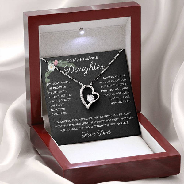 To My Precious Daughter from Dad -  You Will Be One Of The Most Beautiful Chapters