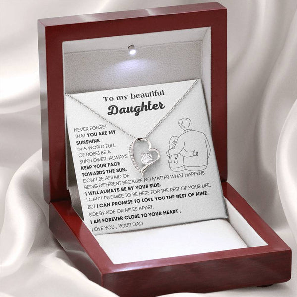 [Few left only] To My Beautiful Daughter, YOU ARE MY SUNSHINE - KEEP YOUR FACE TOWARDS THE SUN
