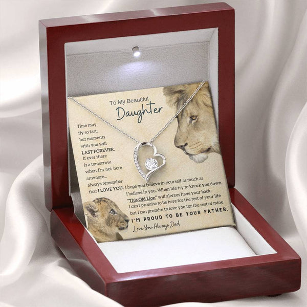 [Only a few left] To My Beautiful Daughter - Moments With You Will Last Forever