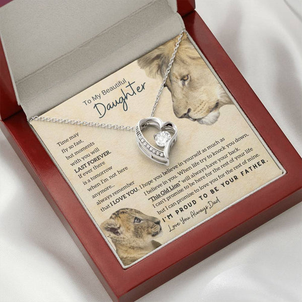 [Only a few left] To My Beautiful Daughter - Moments With You Will Last Forever