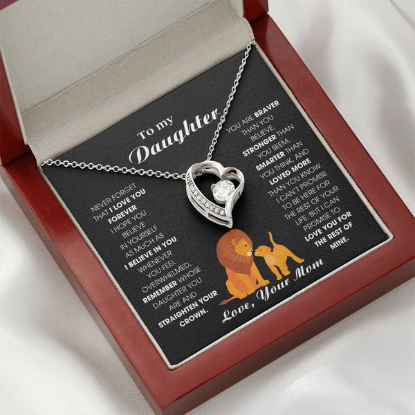 [ Few left only ] To My Daughter From Mom, Never Forget That I Love You Forever (Forever Love)