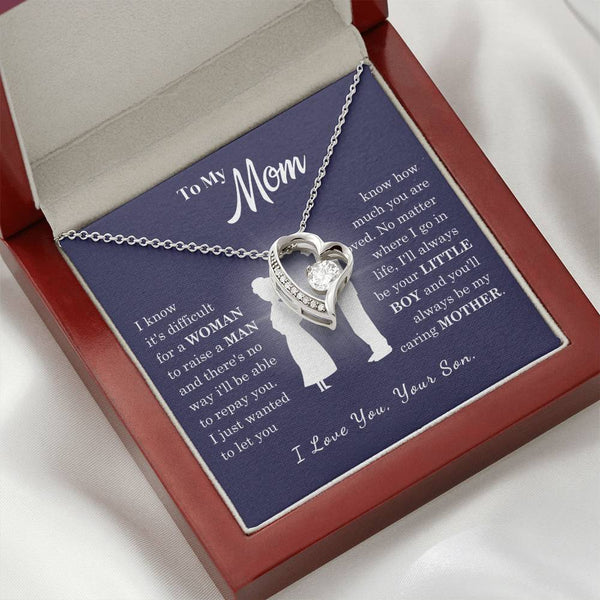 [Almost Sold Out] To My Mom - Loved Mother - Forever Love Necklace