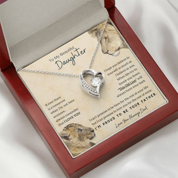 To My Beautiful Daughter - This Old Lion will always have your back [Only a few left]