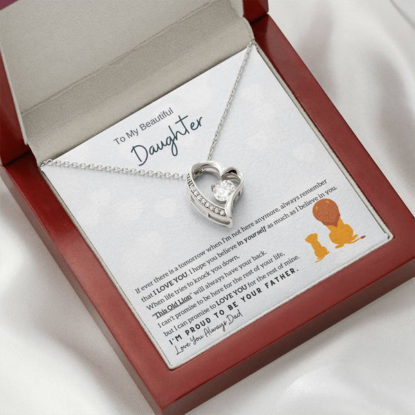 [Only a few left] To My Beautiful Daughter - Always remember that I LOVE YOU