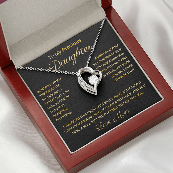 To My Precious Daughter From Mom - The Most Beautiful Chapters - Forever Love