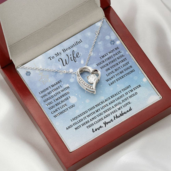 Christmas Gift For Her , To My Wife , Anniversary Gift , Gifts for women , Necklace