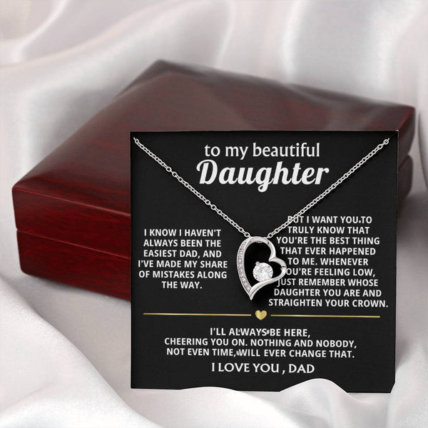 To My Beautiful Daughter, You're the best thing that happened to me.