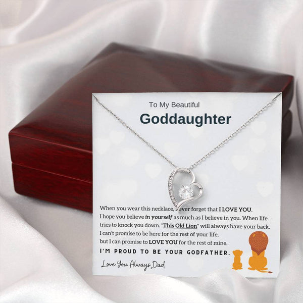 To My Goddaughter, I am proud to be your godfather