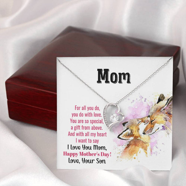 To My Mom - You Are So Special (Only a Few Left) - Forever Love Necklace