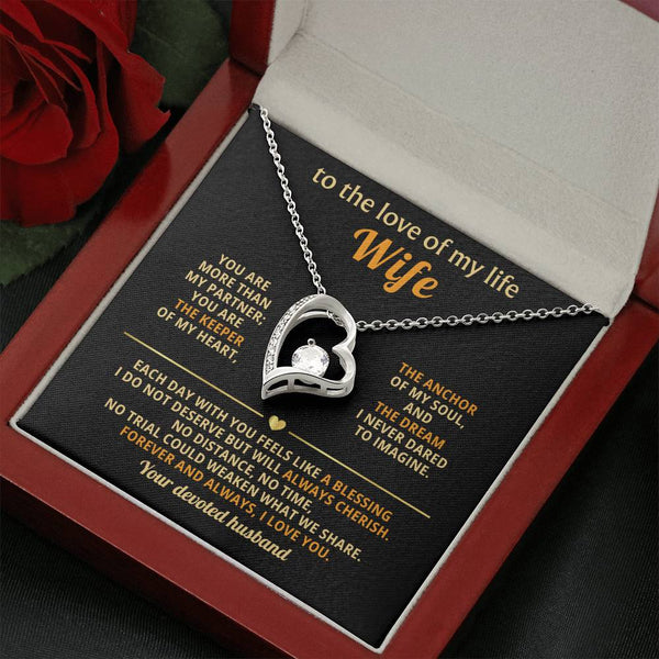 To the love of my life - Wife,  you are the keeper of my heart ( Almost Gone )