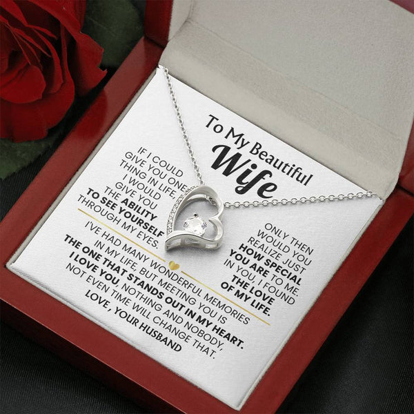 TO MY BEAUTIFUL WIFE - MEETING YOU IS THE ONE THAT STANDS OUT IN MY HEART