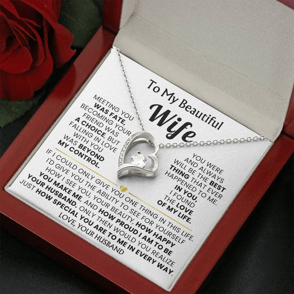 TO MY BEAUTIFUL WIFE - I am to be your husband